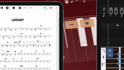 Notion 악보 및 타브 악보 screenshot