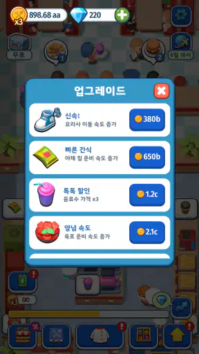Foodventure Inc: 레스토랑 타이쿤 screenshot