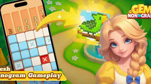 Gem Nonogram screenshot