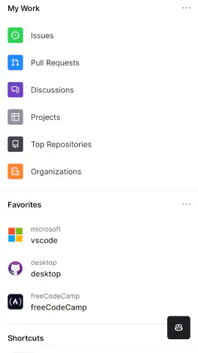 GitHub screenshot