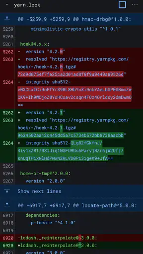 GitHub screenshot
