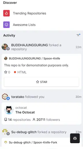 GitHub screenshot