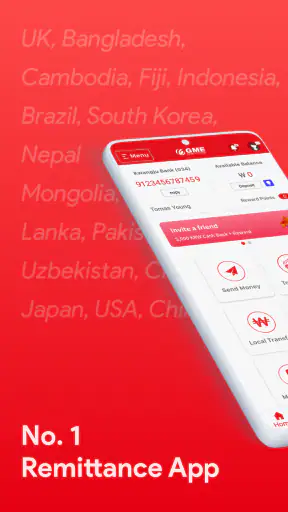 GME Remit – Money Transfer screenshot