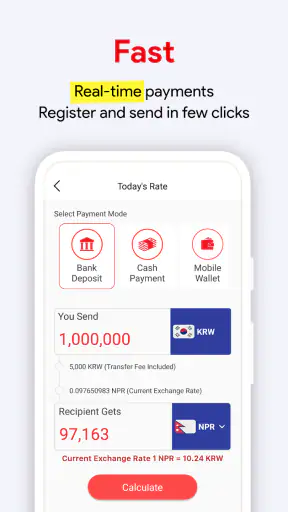 GME Remit – Money Transfer screenshot