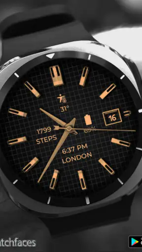 Gold Classic 1 WF Wear OS 5+ screenshot