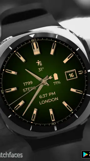 Gold Classic 1 WF Wear OS 5+ screenshot