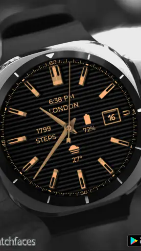 Gold Classic 1 WF Wear OS 5+ screenshot