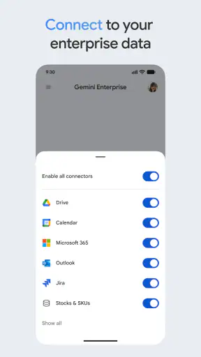 Google Gemini Enterprise screenshot