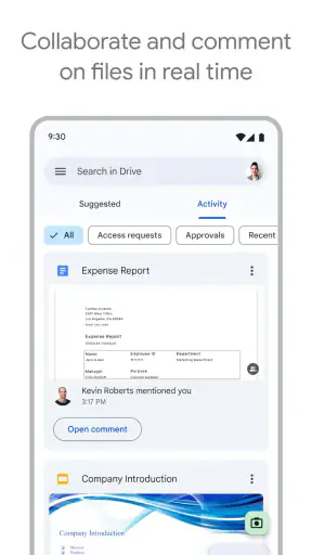 Google 드라이브 screenshot