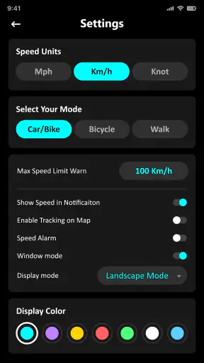 GPS 속도계 : 주행 거리계 과 속도 트래커 앱 screenshot