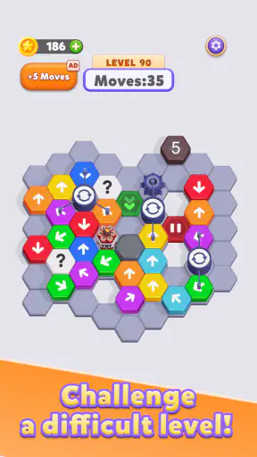 Hexa Run - Block Puzzle screenshot
