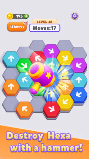 Hexa Run - Block Puzzle screenshot