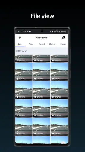 Hyundai mobis dashcam viewer screenshot