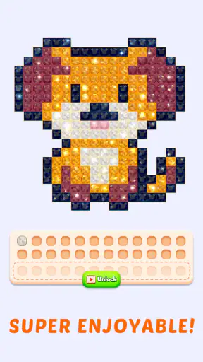 Jewel Coloring screenshot