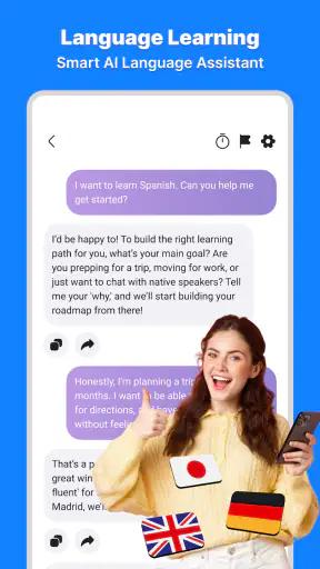 LangGo: AI Language Learning screenshot