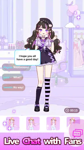 Star Doll Makeover: 메이크업 & 화장 screenshot