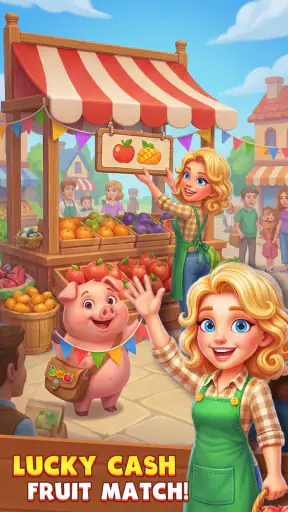 Lucky Cash - Fruit Match screenshot