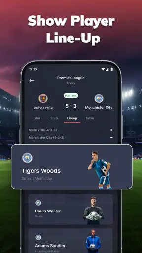 MatchLive: Football Live Score screenshot