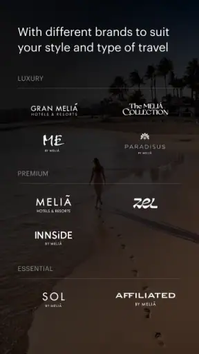 Meliá: Book hotels and resort screenshot