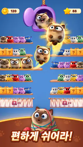 Meow Sort-Color Puzzle Master screenshot