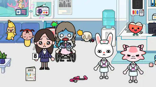 Mia World: Life Sims 어린이 가족게임 screenshot