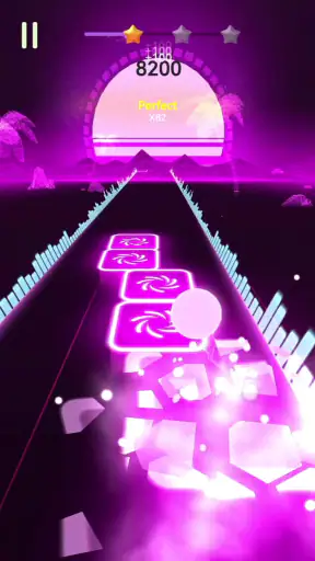 Music Ballz Hop: 바운싱 볼 리듬 게임 screenshot