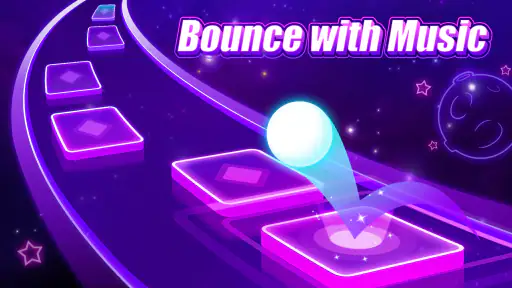 Music Ballz Hop: 바운싱 볼 리듬 게임 screenshot