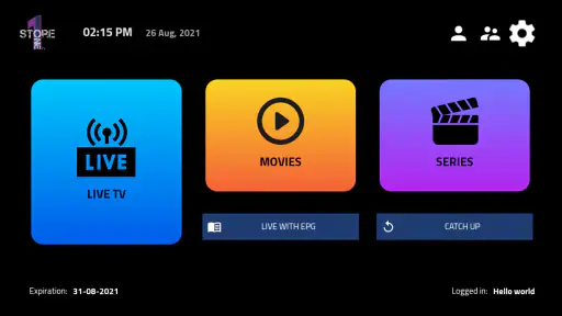 One Store Player - VPN Client screenshot