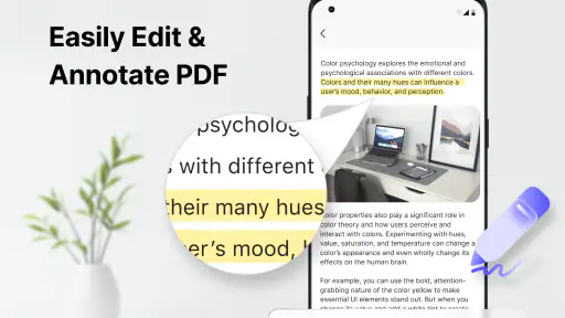 PDF Reader: Edit PDF screenshot