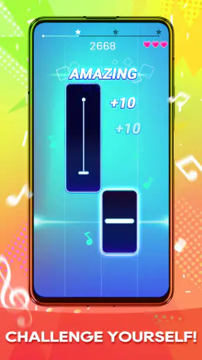 Piano Music Heart: Pop Tiles screenshot