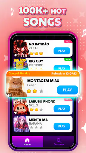 Piano Tap: Rush Song Game screenshot