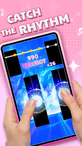 Piano Tap: Rush Song Game screenshot