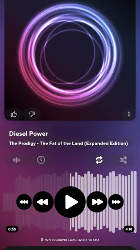 Poweramp Music Player (Trial) screenshot