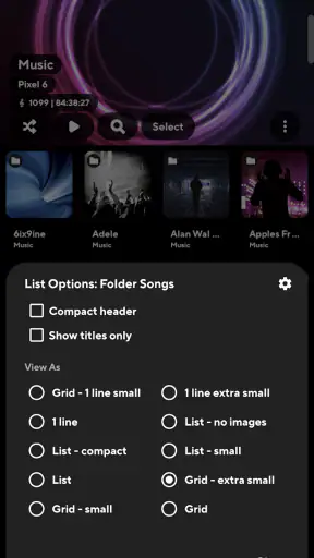 Poweramp Music Player (Trial) screenshot