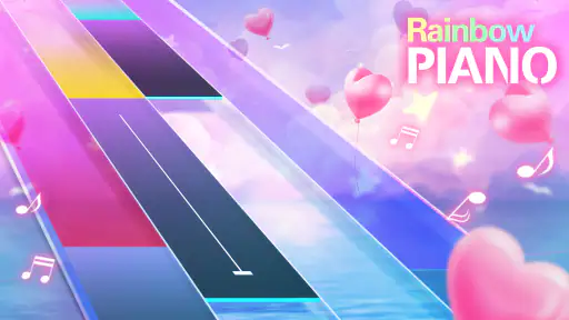 Rainbow Piano: 클래식 리듬 음악 게임 screenshot