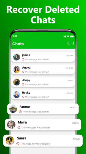 Recover Deleted Messages App screenshot