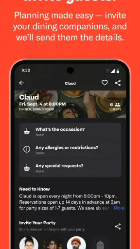 Resy screenshot