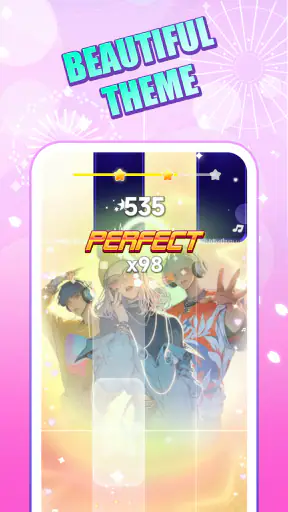 Rhythm Tiles: 팝송 리듬게임 screenshot