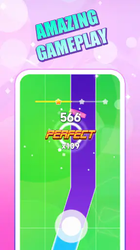 Rhythm Tiles: 팝송 리듬게임 screenshot