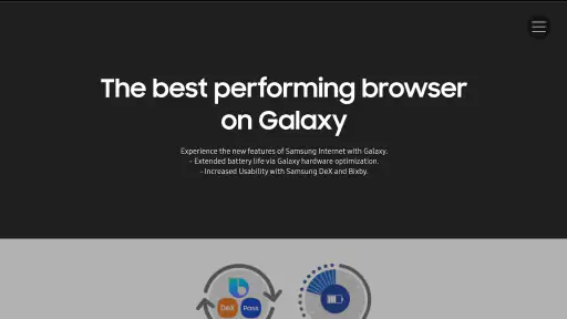 Samsung Internet 브라우저 베타 screenshot