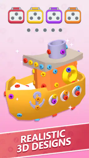 Screw Bolts 3D screenshot