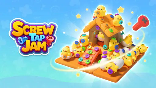 Screw Tap Jam™: 3D 나사 퍼즐 screenshot