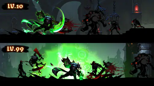 Shadow War: 방치형 RPG 서바이벌 screenshot
