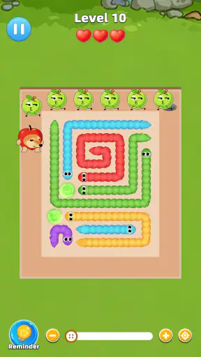 Snake Away: Casual Puzzle screenshot