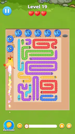 Snake Away: Casual Puzzle screenshot