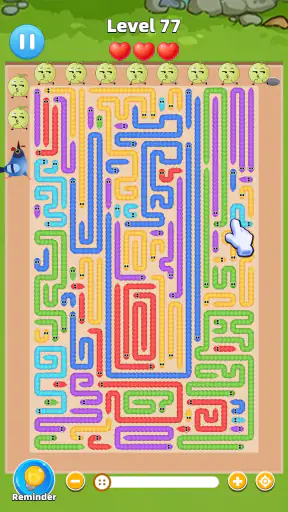 Snake Away: Casual Puzzle screenshot
