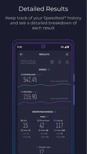 Speedtest - 인터넷 속도 테스트 screenshot