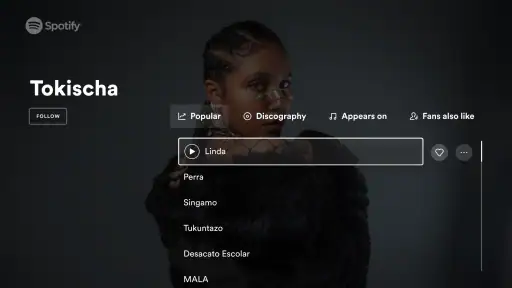 Spotify (스포티파이) screenshot