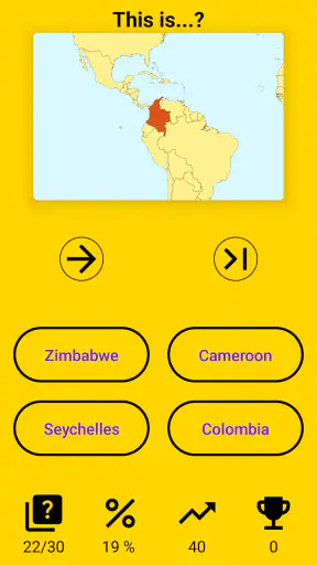 Super Country! Flag & Map Quiz screenshot