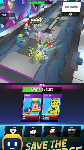 Superheroes Idle RPG League screenshot